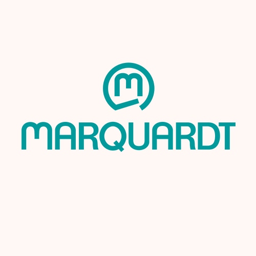 Marquardt Group - logo turquoise on white background